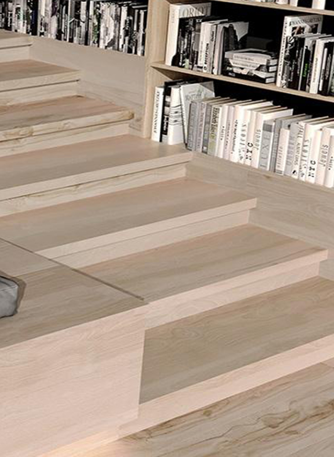 Керамогранит Kerama Marazzi Подступенок Про Вуд беж светлый 10,7х119,5