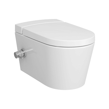 Унитаз Vitra Nest 5176B003-6233, подвесной, безободковый, c функцией биде, вст. смесителем, с бачком
