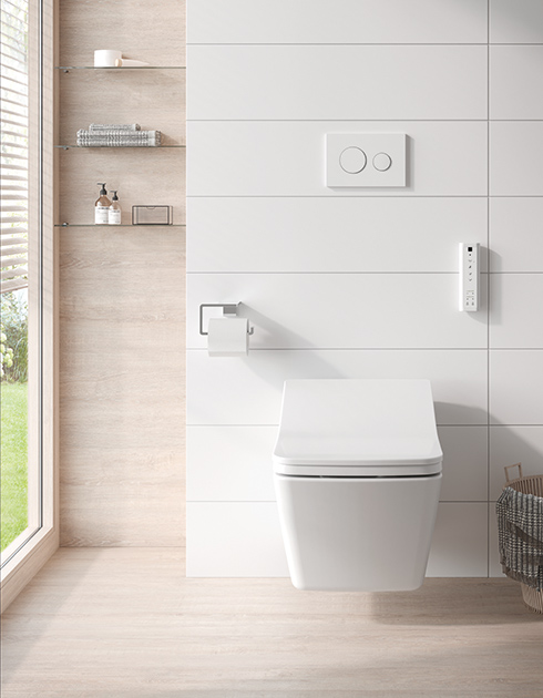 Унитаз подвесной безободковый Toto Washlet SP CW522EY, белый глянцевый