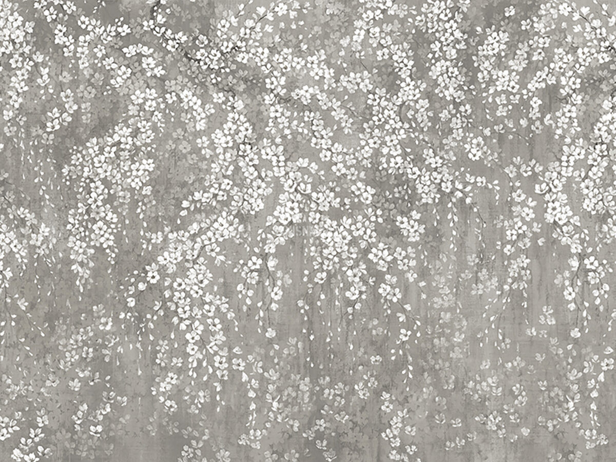 Z66876 Панно Zambaiti (Satin Flowers IV) (1*1) 5,10х3 винил на флизелине
