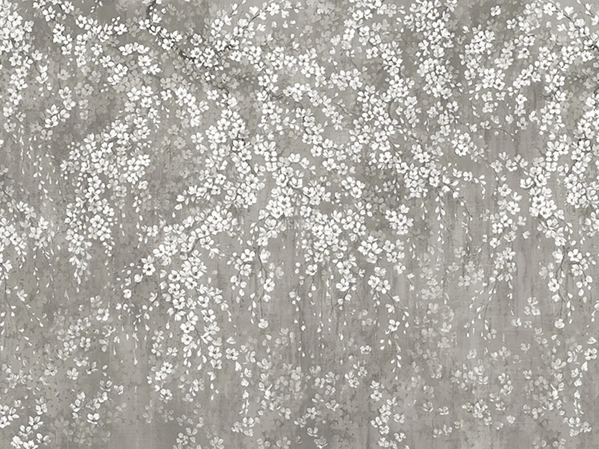 Z66876 Панно Zambaiti (Satin Flowers IV) (1*1) 5,10х3 винил на флизелине