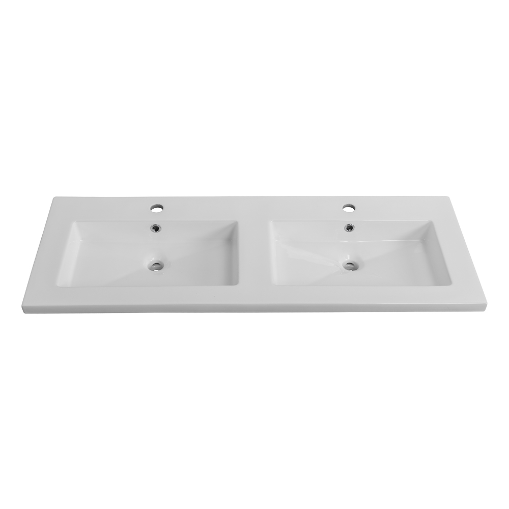 Раковина Cezares 121 см CZR-8070-120-2 белая