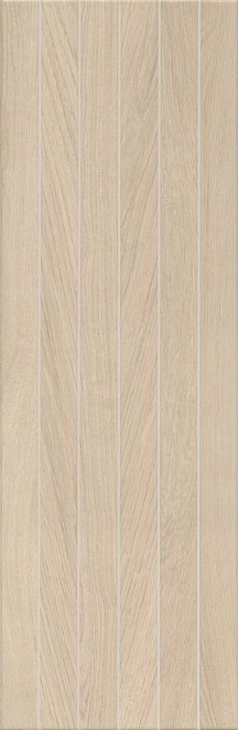 Керамическая плитка Kerama Marazzi Плитка Семпионе бежевый структура обрезной 30х89,5х0,9