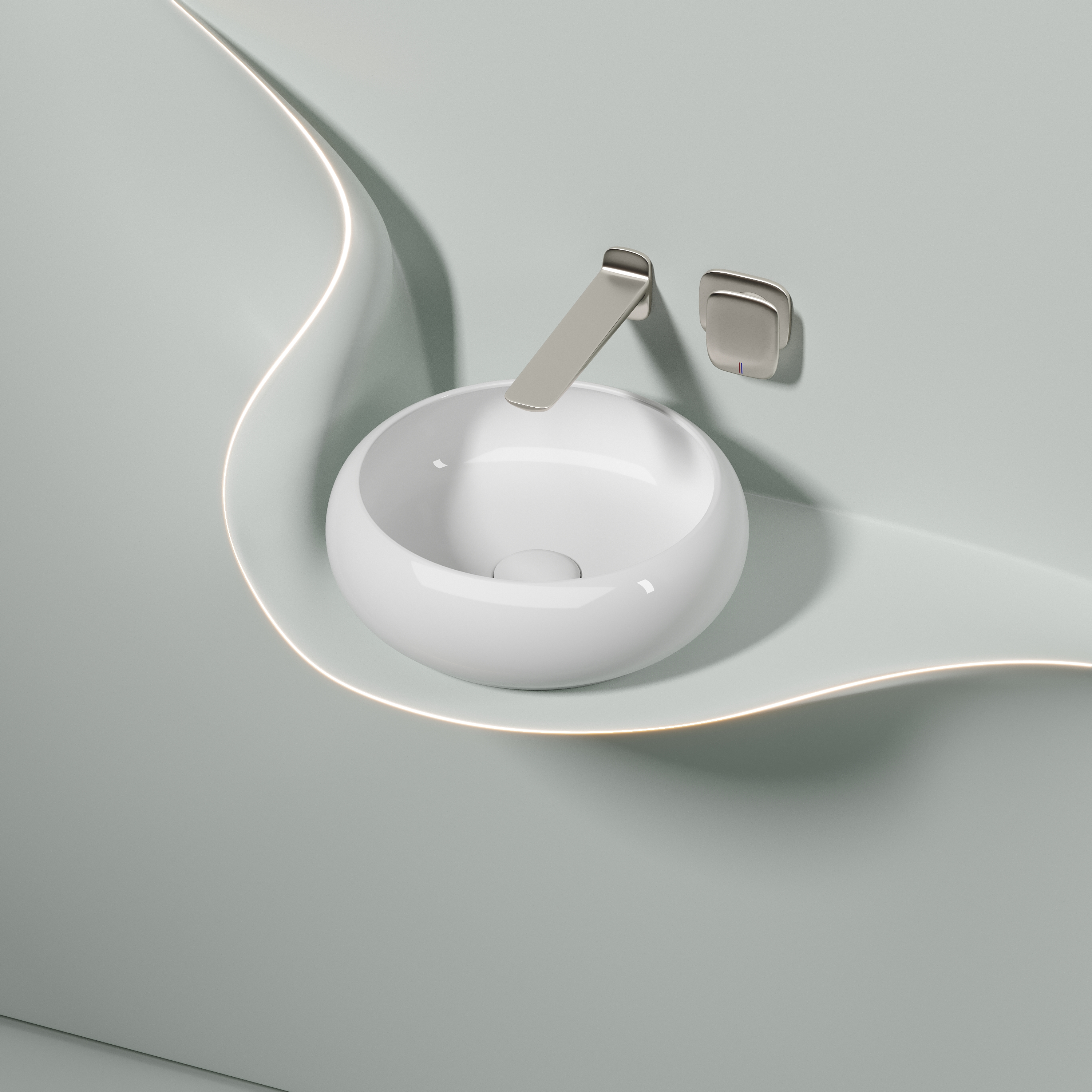 Рукомойник Ceramica Nova Element 36 см CN6050 белая
