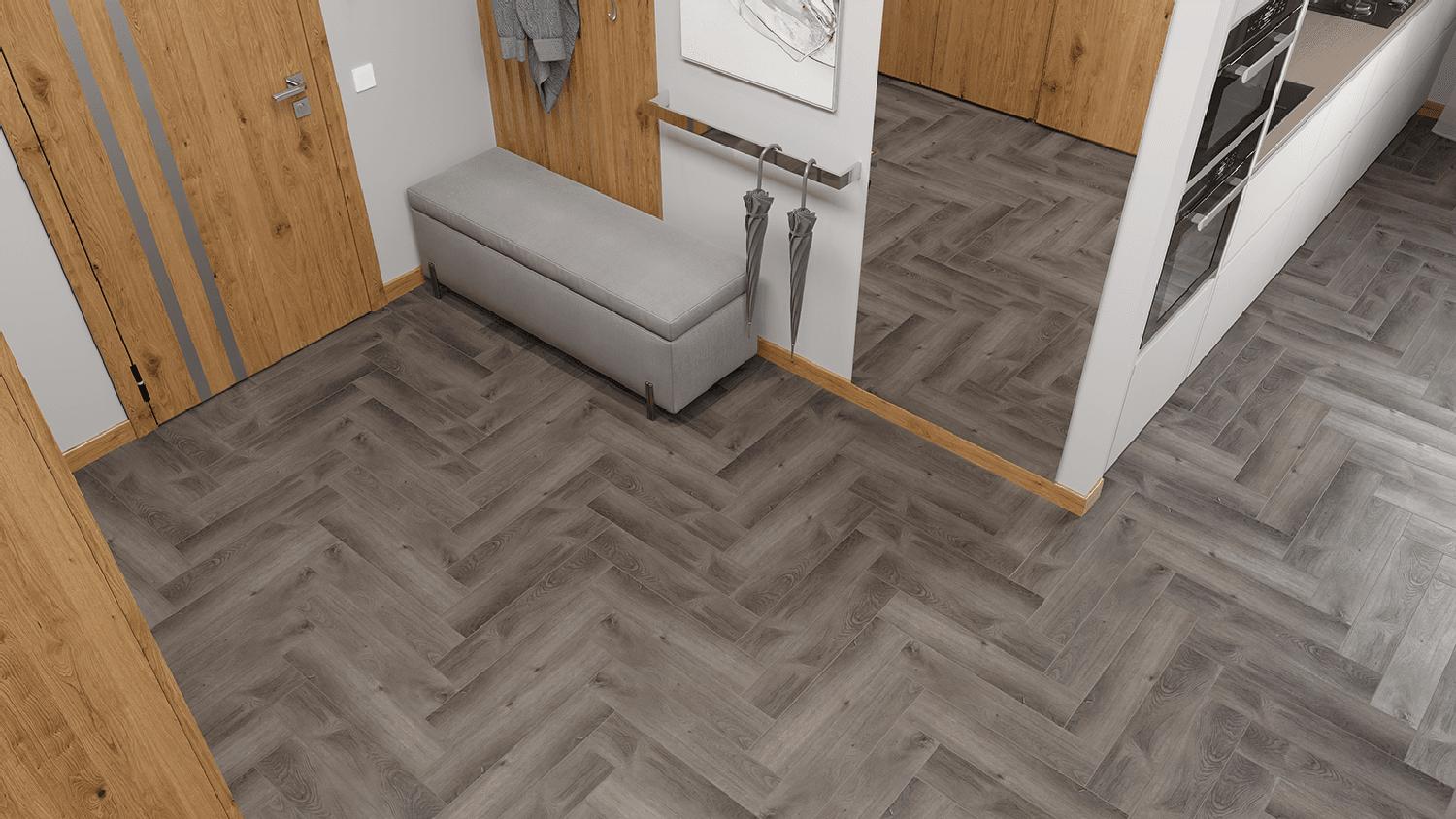 LVT плитка Дуб Мерга ECO 16-13
