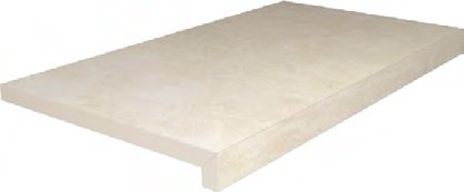 Керамогранит Kerama Marazzi Ступень клеёная тип L Роверелла бежевый 34х60