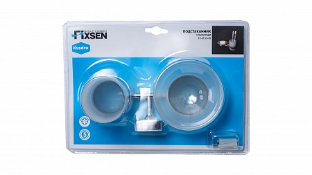 Fixsen KVADRO FX-61306+08 Мыльница+подстаканник