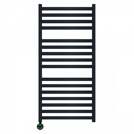 Полотенцесушитель электрический Lemark Bellario П16 LM68116EBL 500x1100, левый/правый, черный