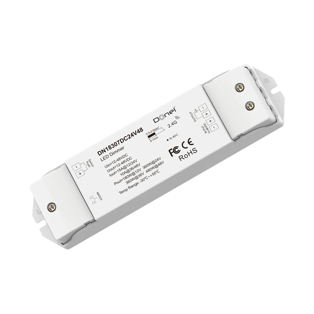 Контроллер ,  напряжение питания 12-48V DC,  1х10А