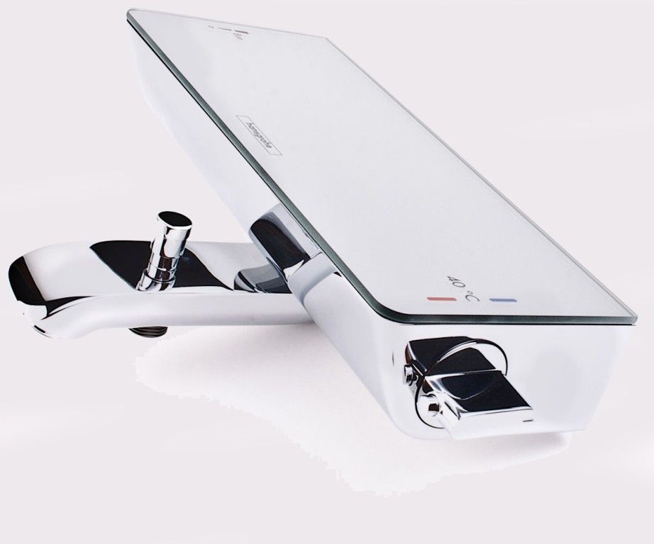 Термостат для ванны с душем Hansgrohe Ecostat Select 13141400 белый/хром