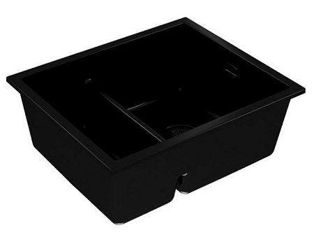 Мойка кухонная Alveus OMNI 50 GRANITAL DEEP BLACK-G90 BE 550x450x198 с сифоном 1149000
