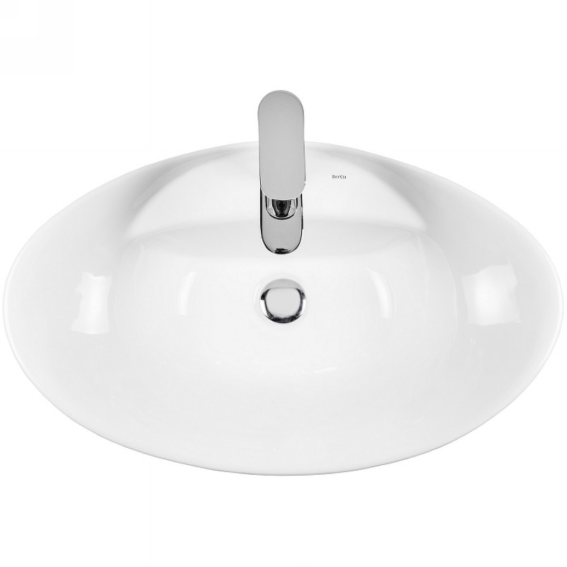 Раковина Bond Oval 59 см S15-590 белый глянец