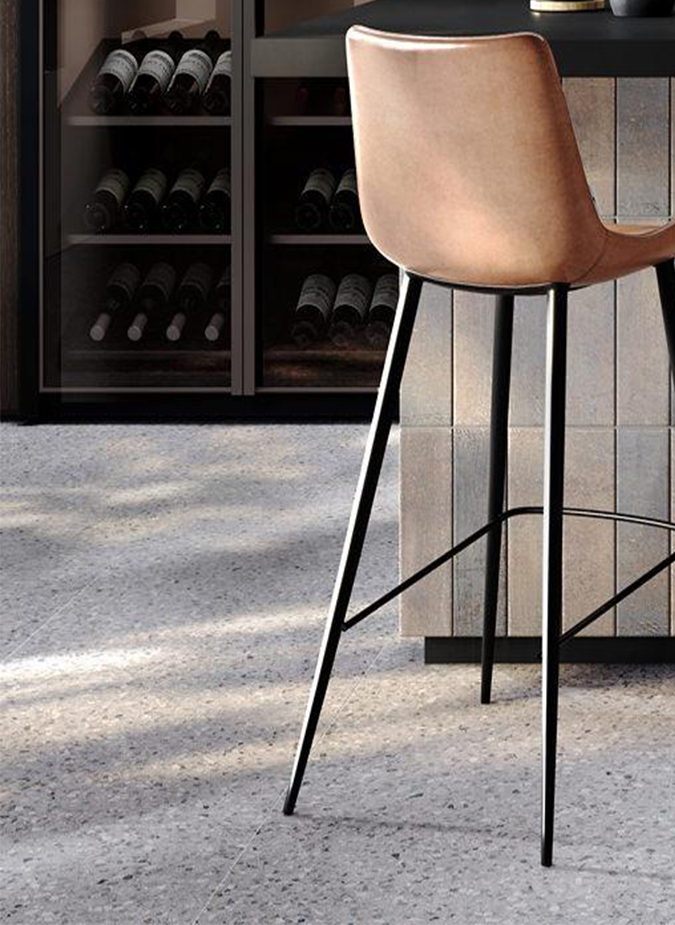 Керамогранит Kerama Marazzi Терраццо серый обрезной 60х60