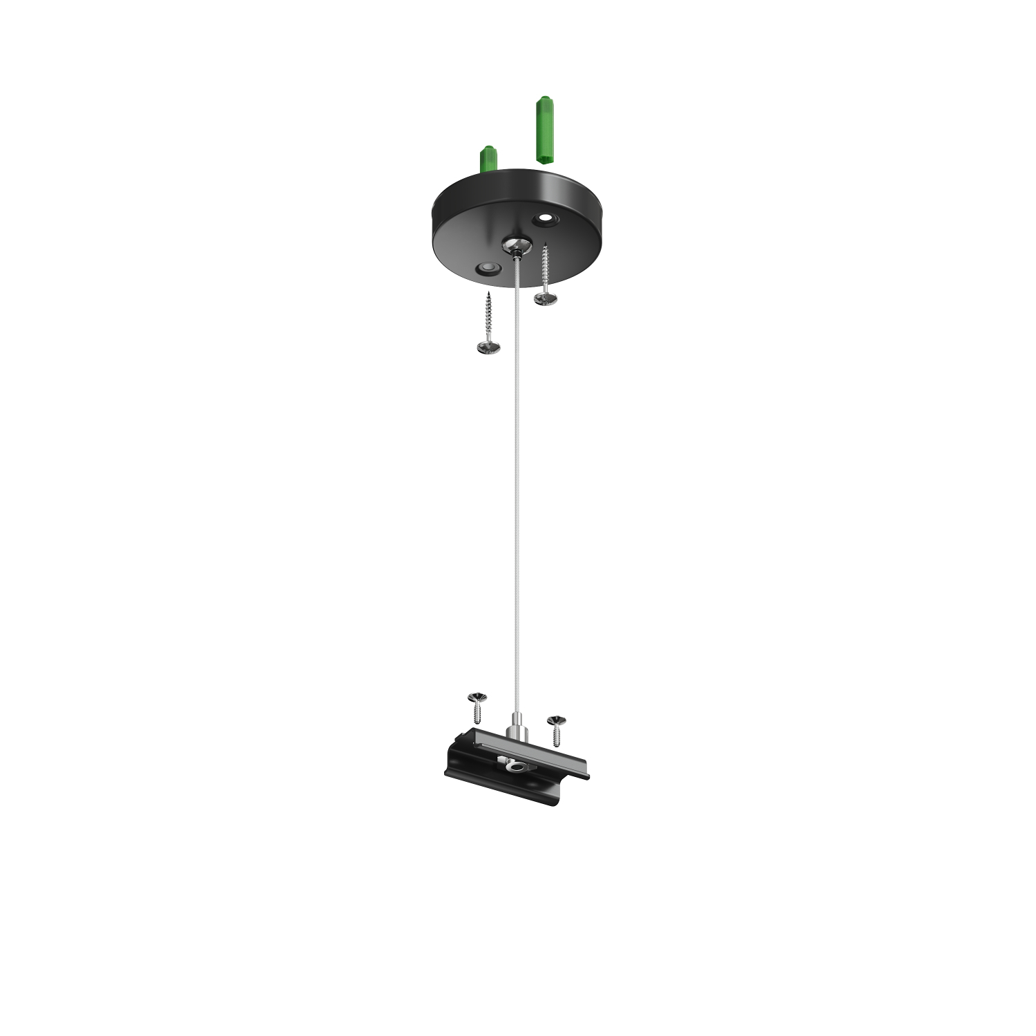 Подвесное крепление для шинопровода Denkirs TR2106-BK