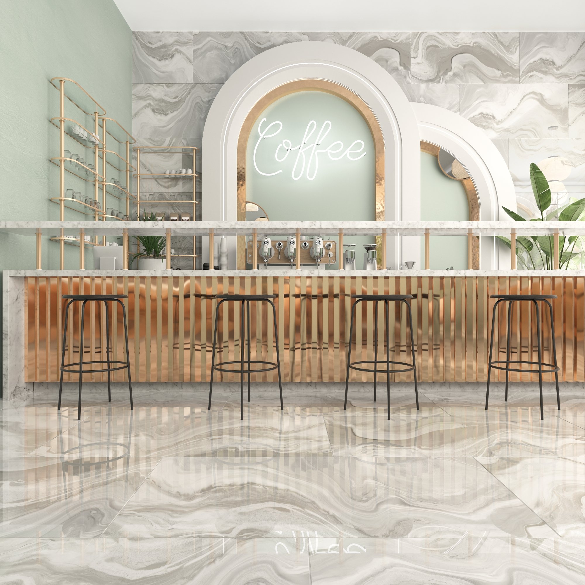 Керамогранит Gracia Ceramica Gio grey PG 01 lappato 60х120