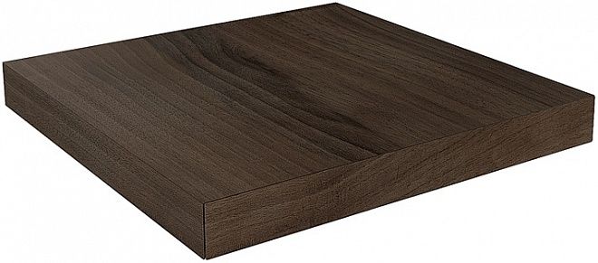 Керамогранит Kerama Marazzi Ступень угловая клееная правая Про Вуд коричневый 33х33