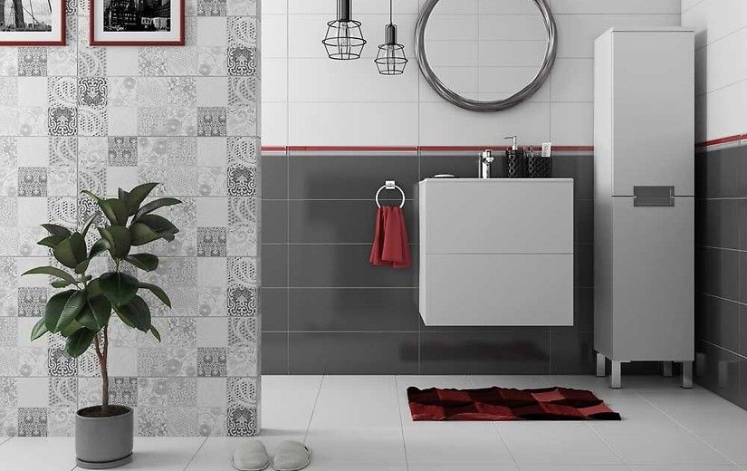 Керамическая плитка Cersanit Плитка White белый матовый 20х60