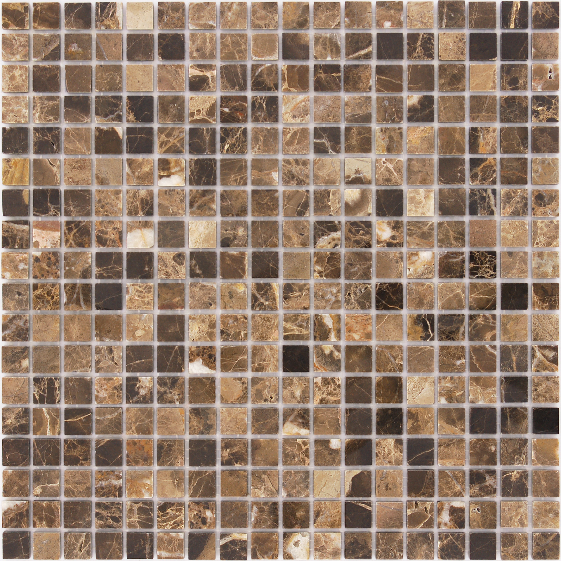Мозаика LeeDo & Caramelle Emperador Dark POL 15x15x4