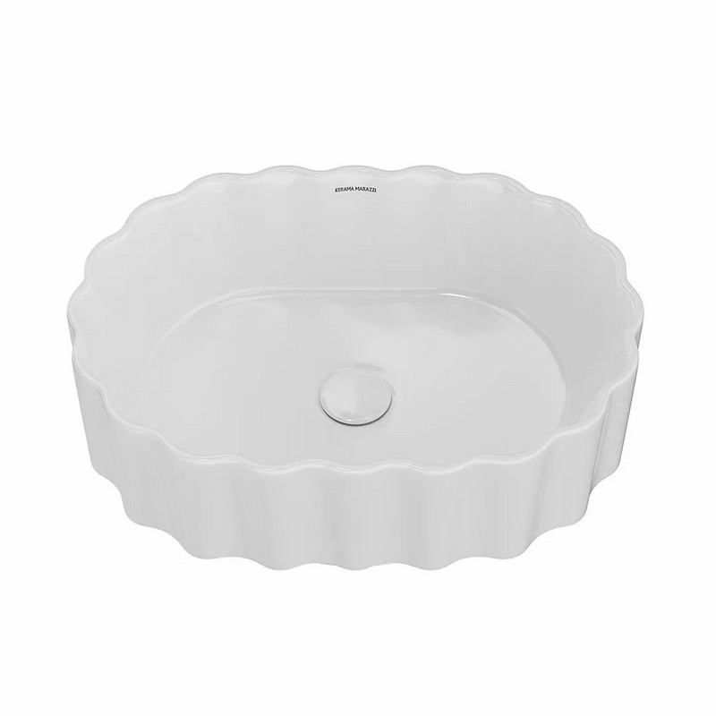 CC.wb.50/WHT Раковина ARTBASIN Conchiglia 50 см, цв белый глянцевый