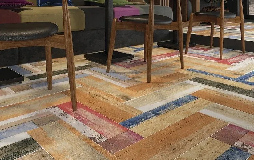 Керамогранит Cersanit Colorwood многоцветный 18,5х59,8