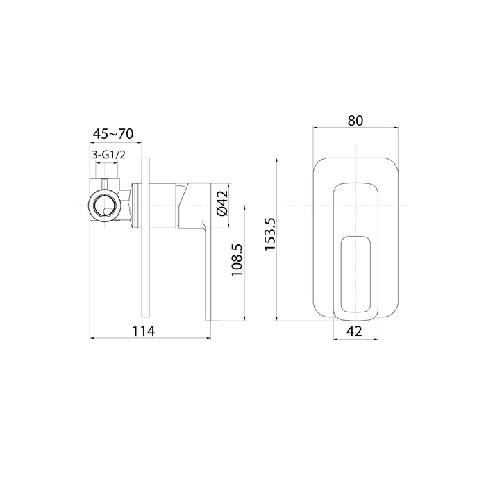 Смеситель Iddis Slide SLISB00i66 для душа, хром
