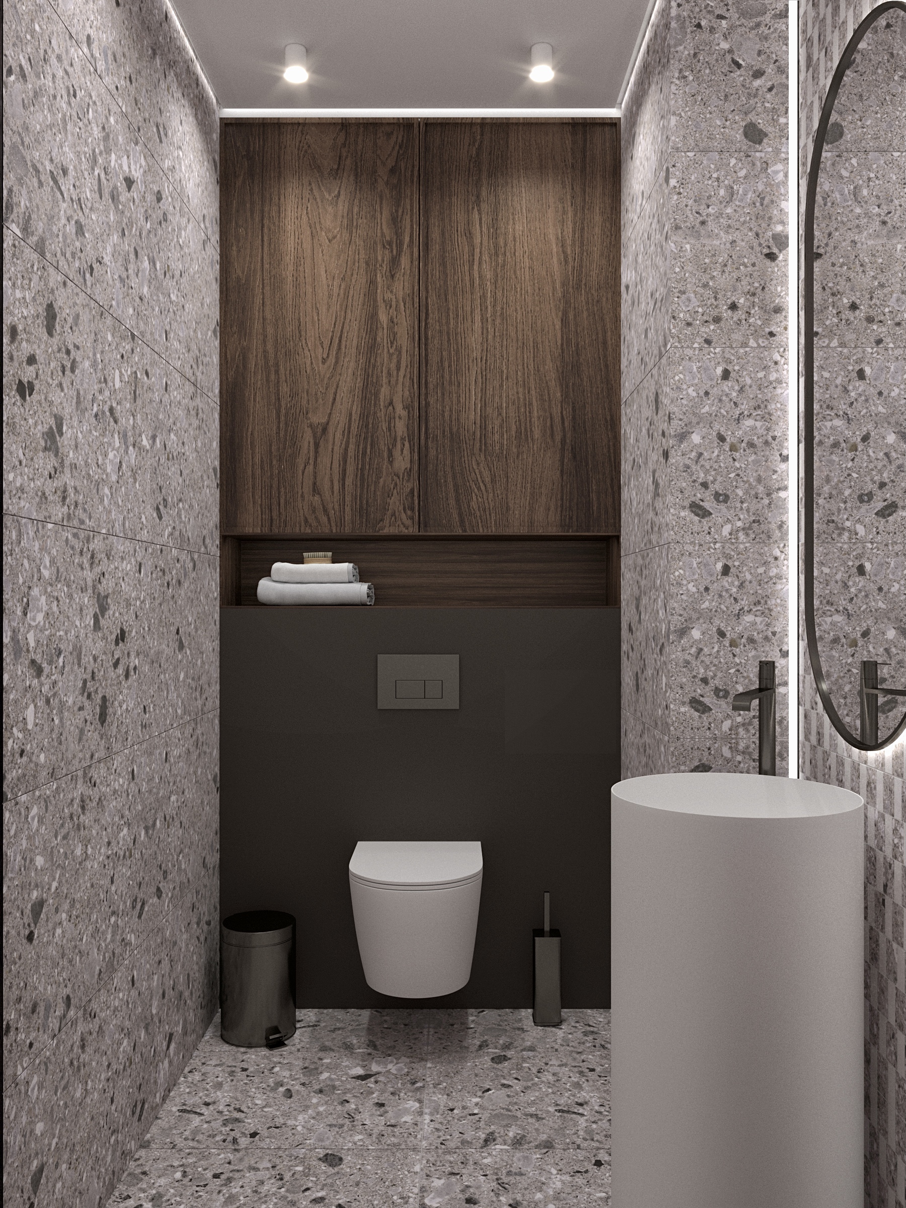 Мозаика Meissen Универсальная мозаика Skin многоцветный 29,8x31,8