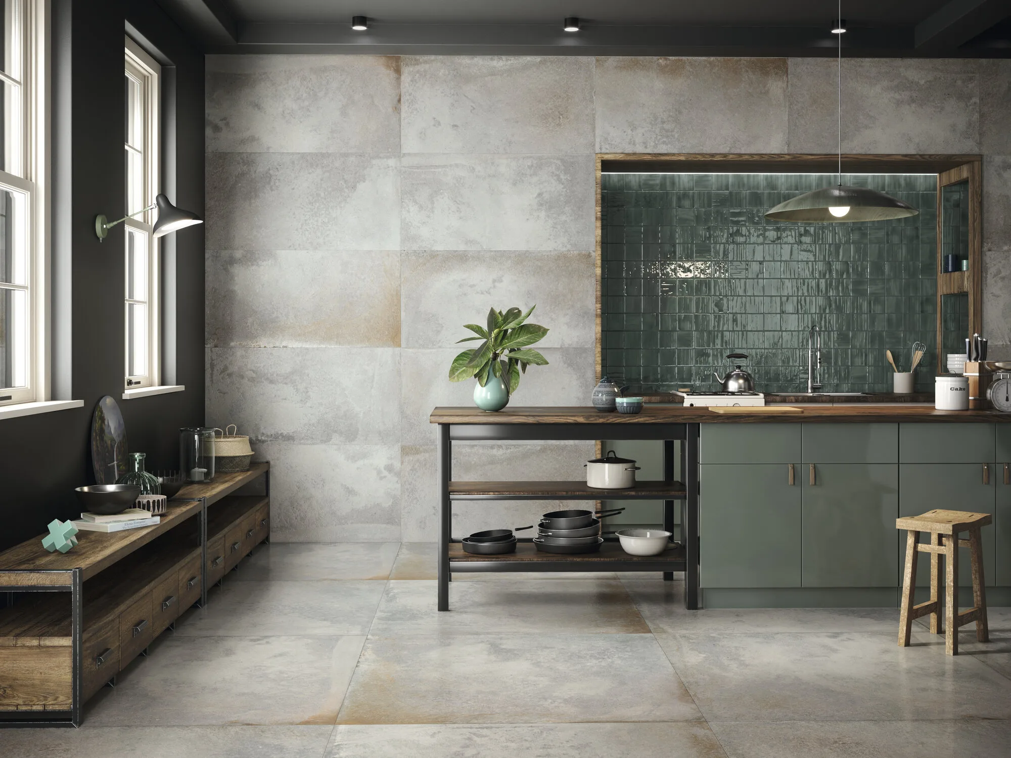 Керамогранит Ape Ceramica Reef Aquamarine Honed Rect. 60х120