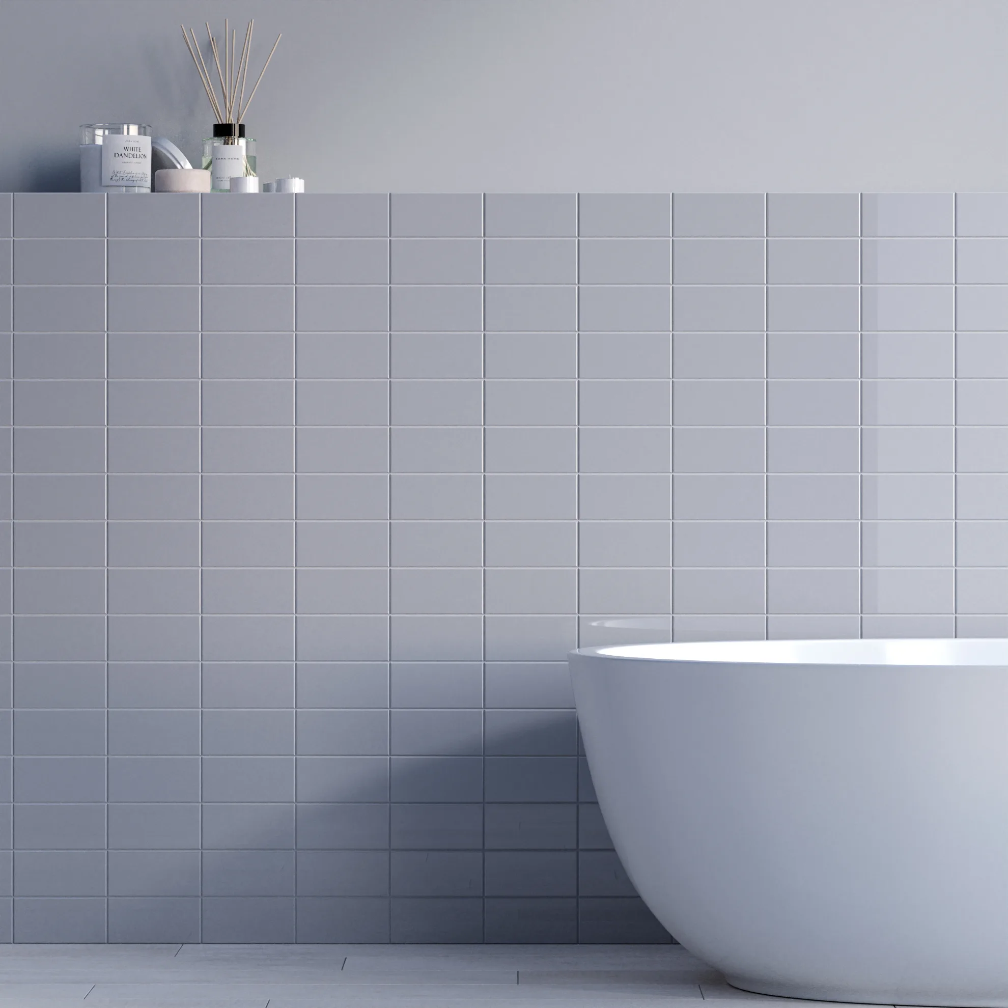 Керамическая плитка Kerama Marazzi Плитка Авеллино серый 7,4х15