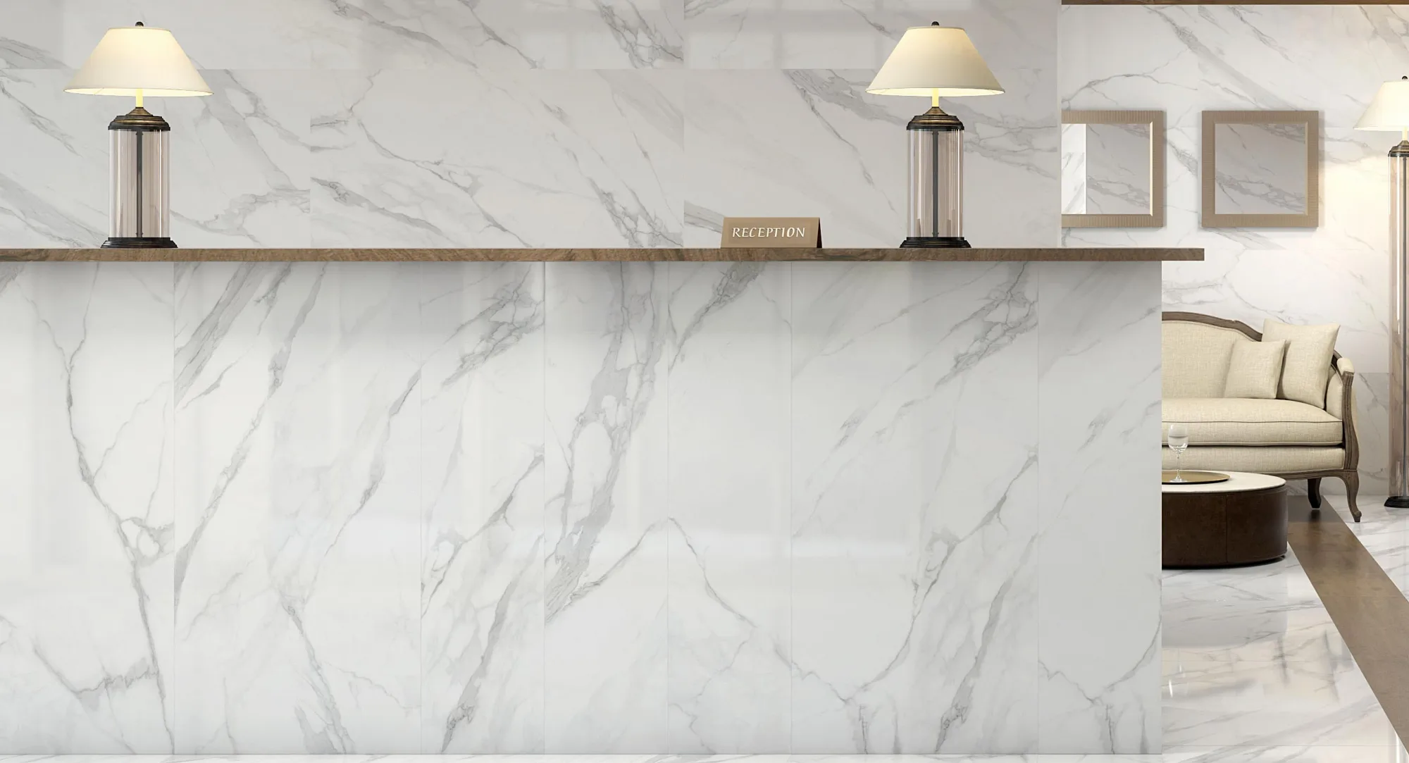 Керамогранит Kerama Marazzi Монте Тиберио бежевый лаппатированный обрезной 60x119,5x0,9