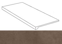 Ступень Dwell Brown Leather Scalino 33x60 (A1K0)