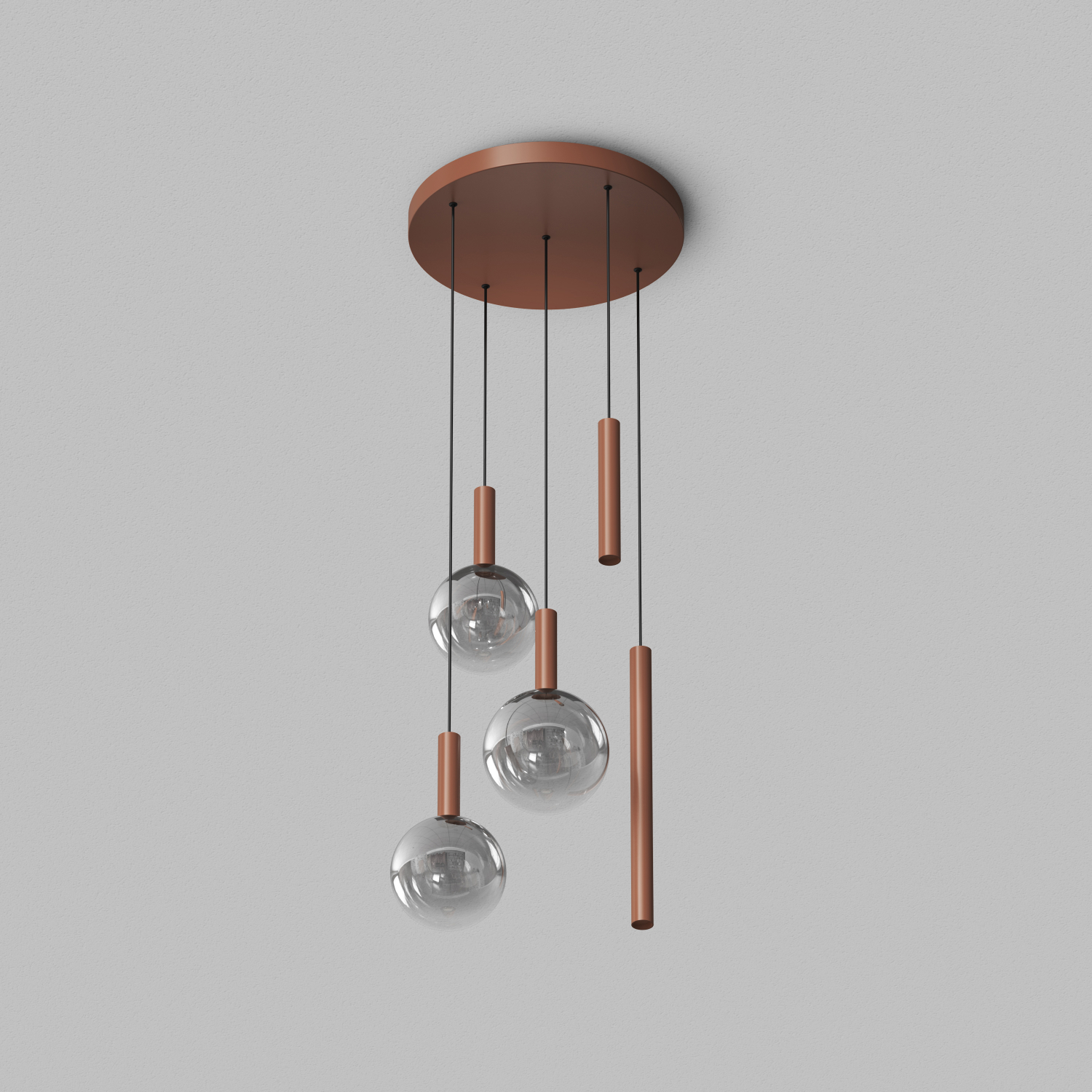 Подвесной светильник BUBBLES DK6535-CO