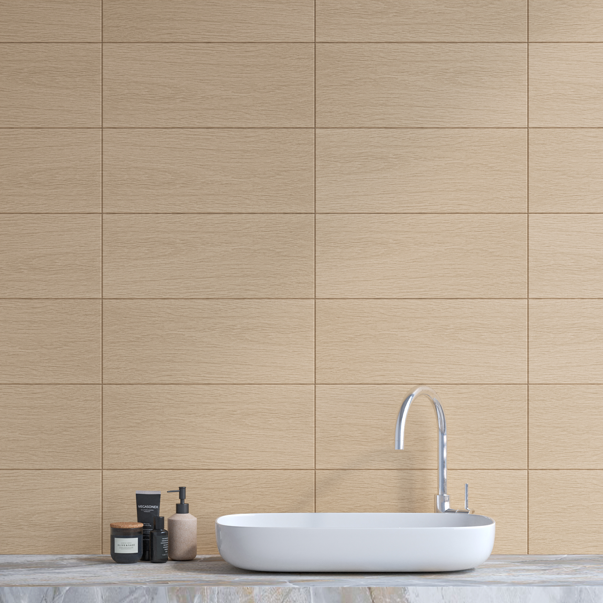 Керамическая плитка Kerama Marazzi Плитка Ауленти бежевый 20х50