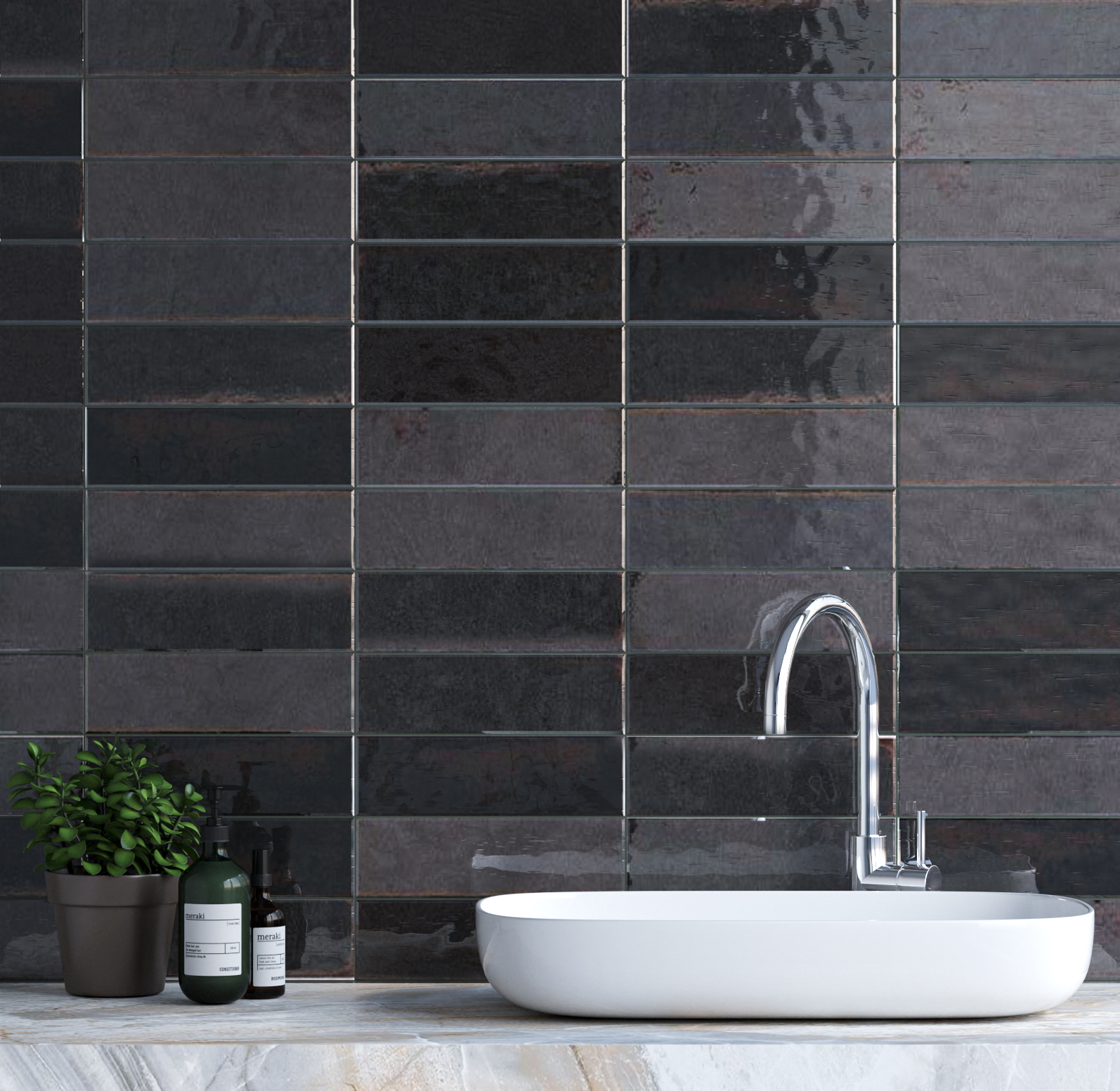 Керамогранит Ape Ceramica Murus Nocta 7х28