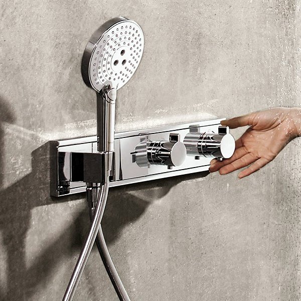 Термостат для душа Hansgrohe RainSelect 15355000 2 потребителя хром