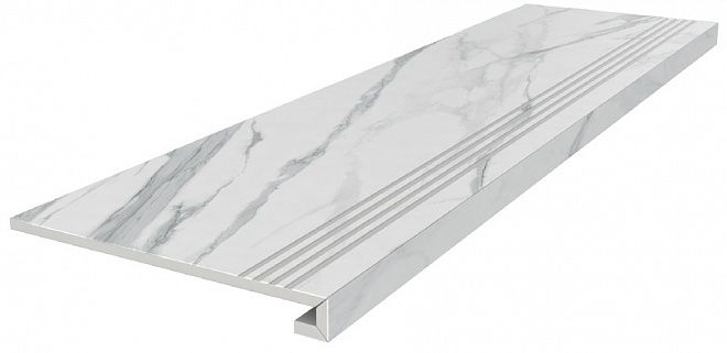 Керамогранит Kerama Marazzi Ступень Монте Тиберио лаппатированная клееная 33х119,5
