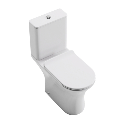 Orange C01-000w унитаз-компакт безободковый, с микролифтом
