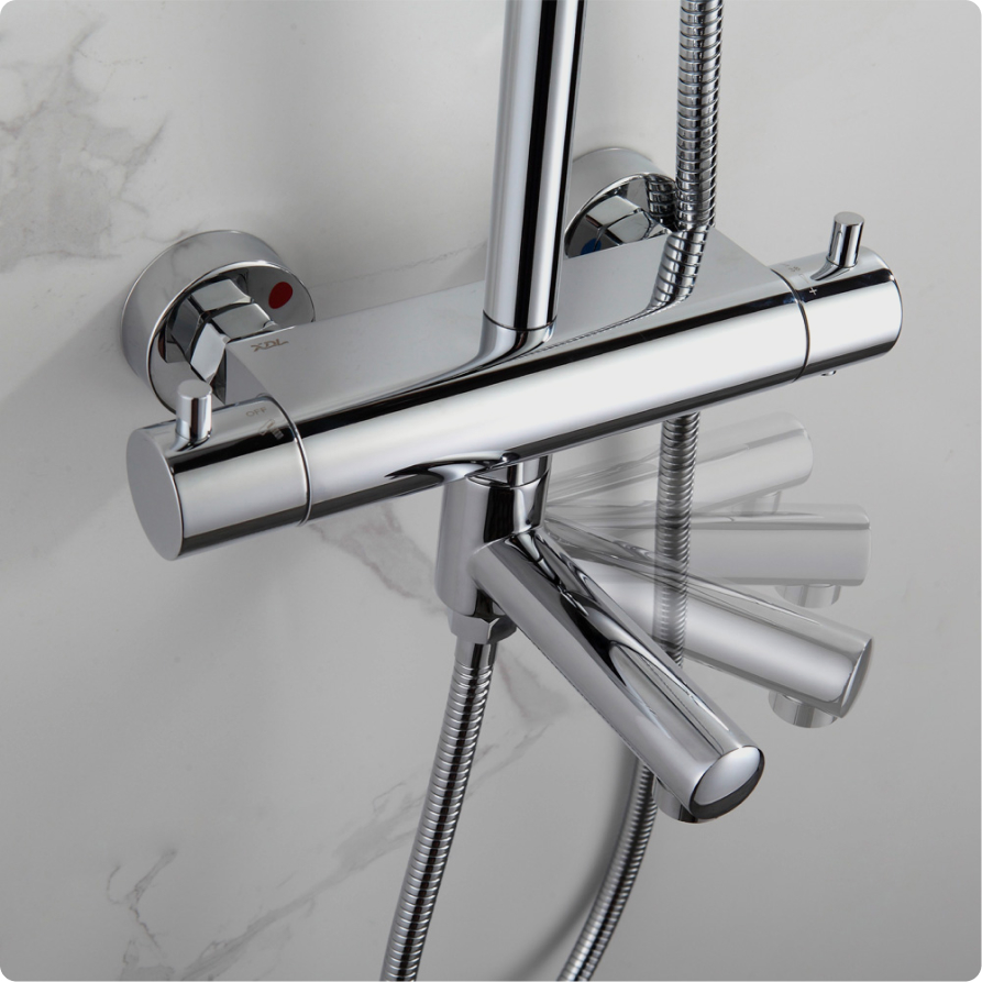 Излив для ванны AQUAme AQM8301GM металл
