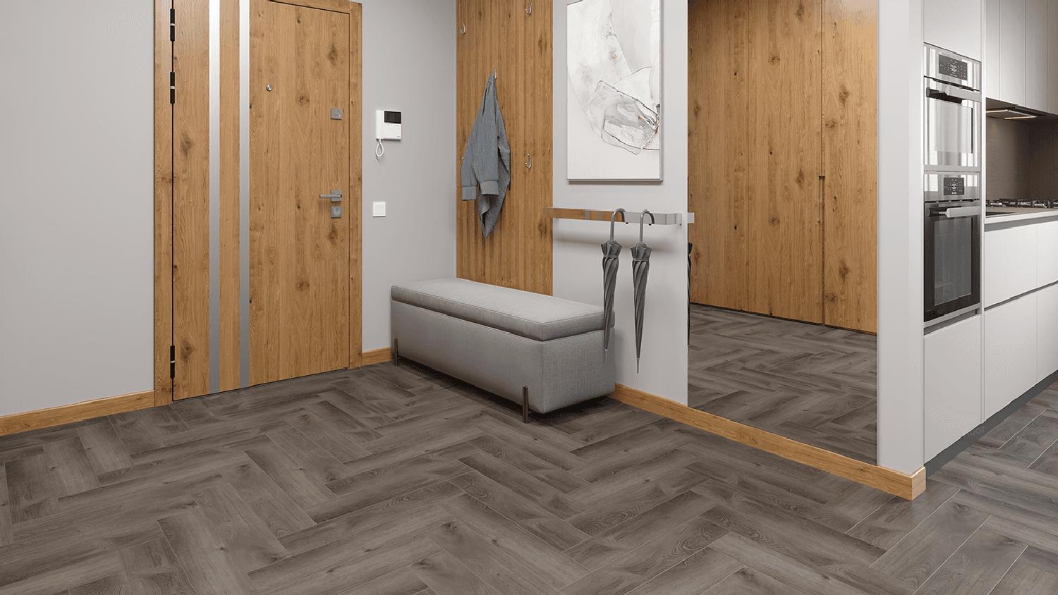 LVT плитка Дуб Мерга ECO 16-13