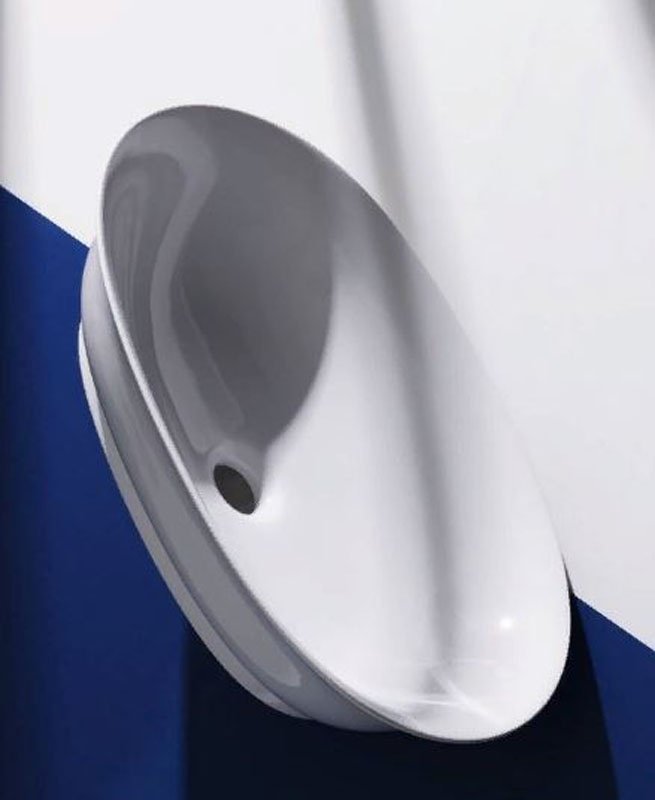 Раковина Laufen The New Classic 8.1285.2.000.112.1 накладная - белая 55х38х14 см