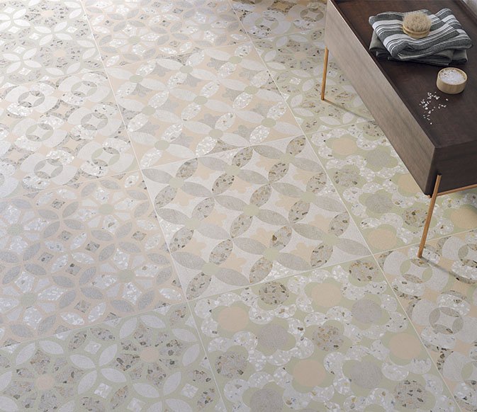 Керамогранит Vitra Beton-X Светлый Лаппато Ректификат 60х60