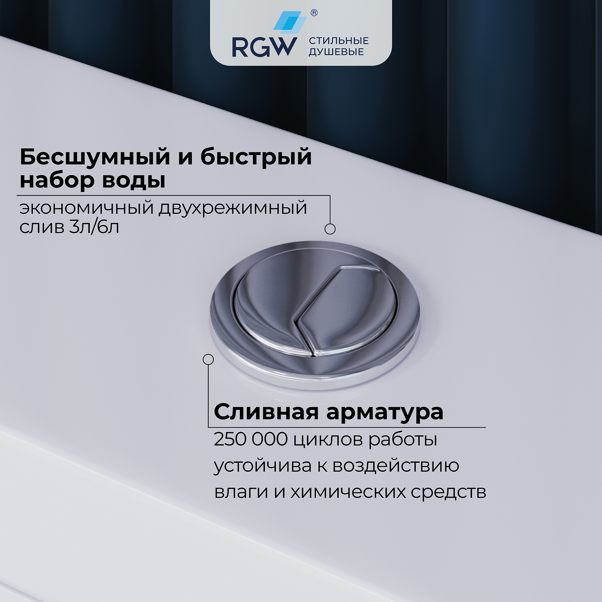 Унитаз с бачком напольный RGW SW-04