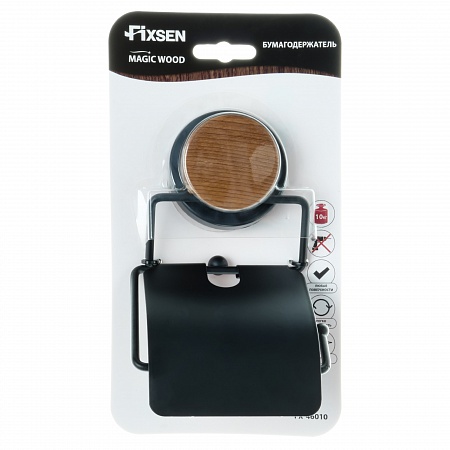 Fixsen MAGIC WOOD FX-46010 Бумагодержатель с крышкой