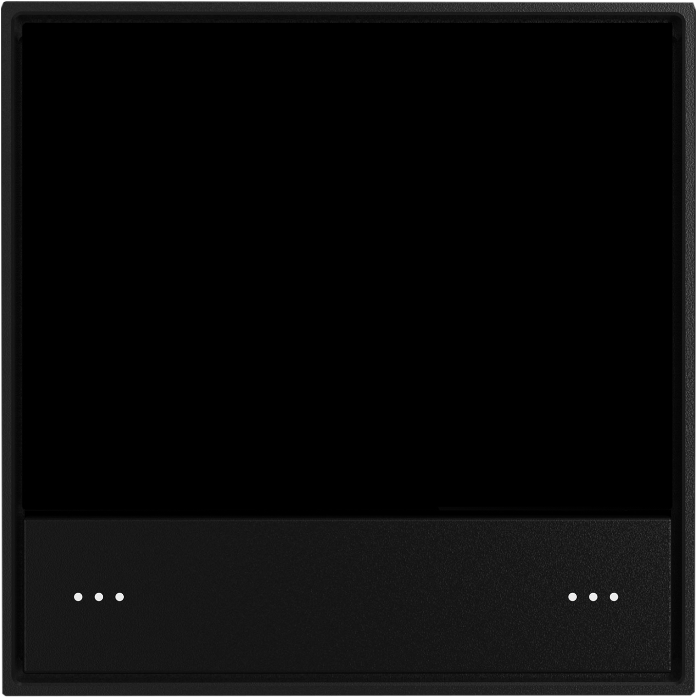 KNX стандартная сенсорная панель,  цвет черная черепаха