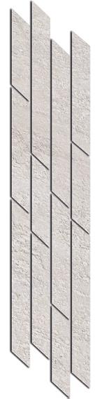 Керамогранит Kerama Marazzi Бордюр Гренель серый светлый мозаичный 9,8х46,5