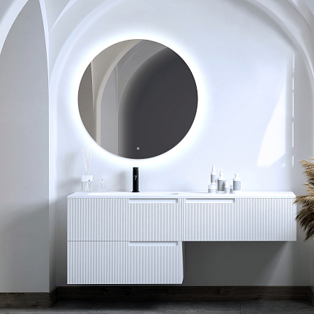 Зеркало Silver Mirrors Саванна- ТХ d1000 (бесконтактный сенсор, тепл.холод.свет, доп. упаковка)