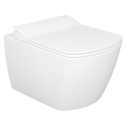 Унитаз подвесной Creavit Elegant EG321-00CB00E-0000 безободковый с биде