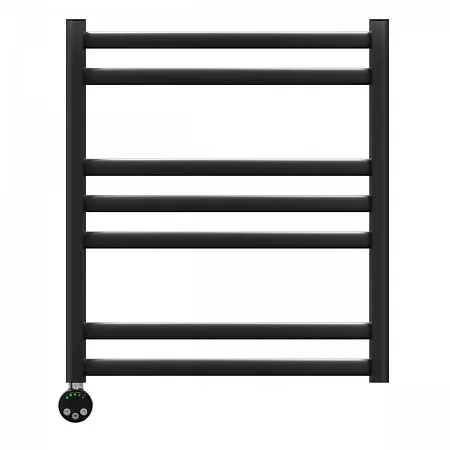 Полотенцесушитель электрический Lemark Unit П7 LM45607EBL 500x600, левый/правый, черный