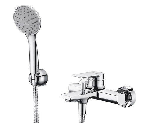 Смеситель Wasserkraft Lopau 3200 для ванны с коротким изливом 3201