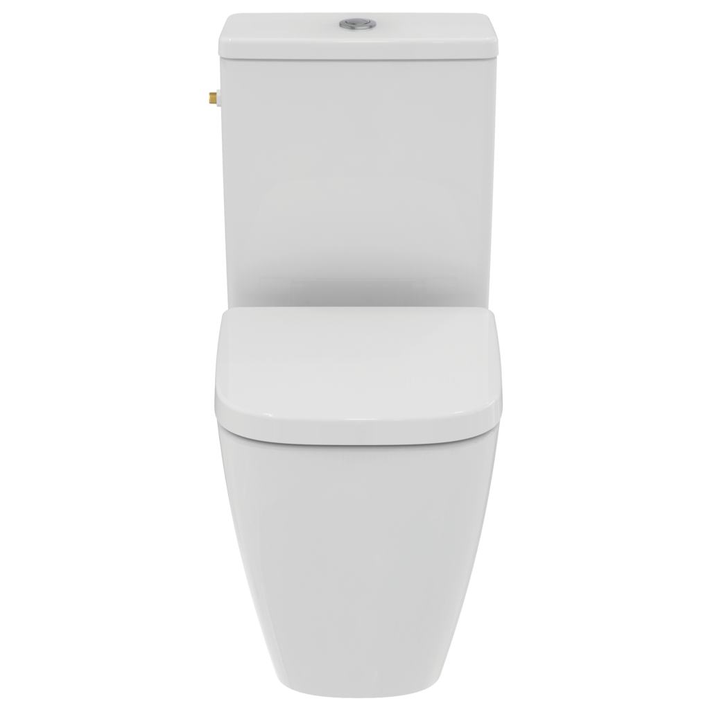 Унитаз-компакт безободковый Ideal Standard i.life S T500001 белый