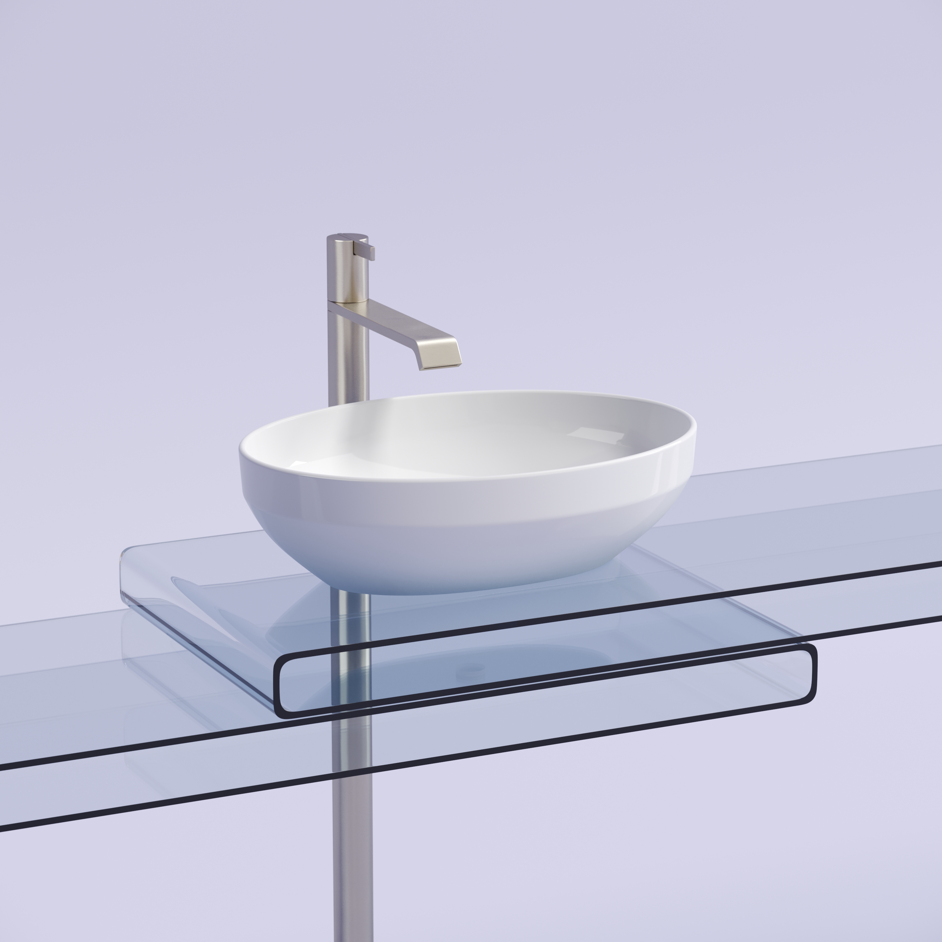 Раковина Ceramica Nova Element 50 см CN6056 белая